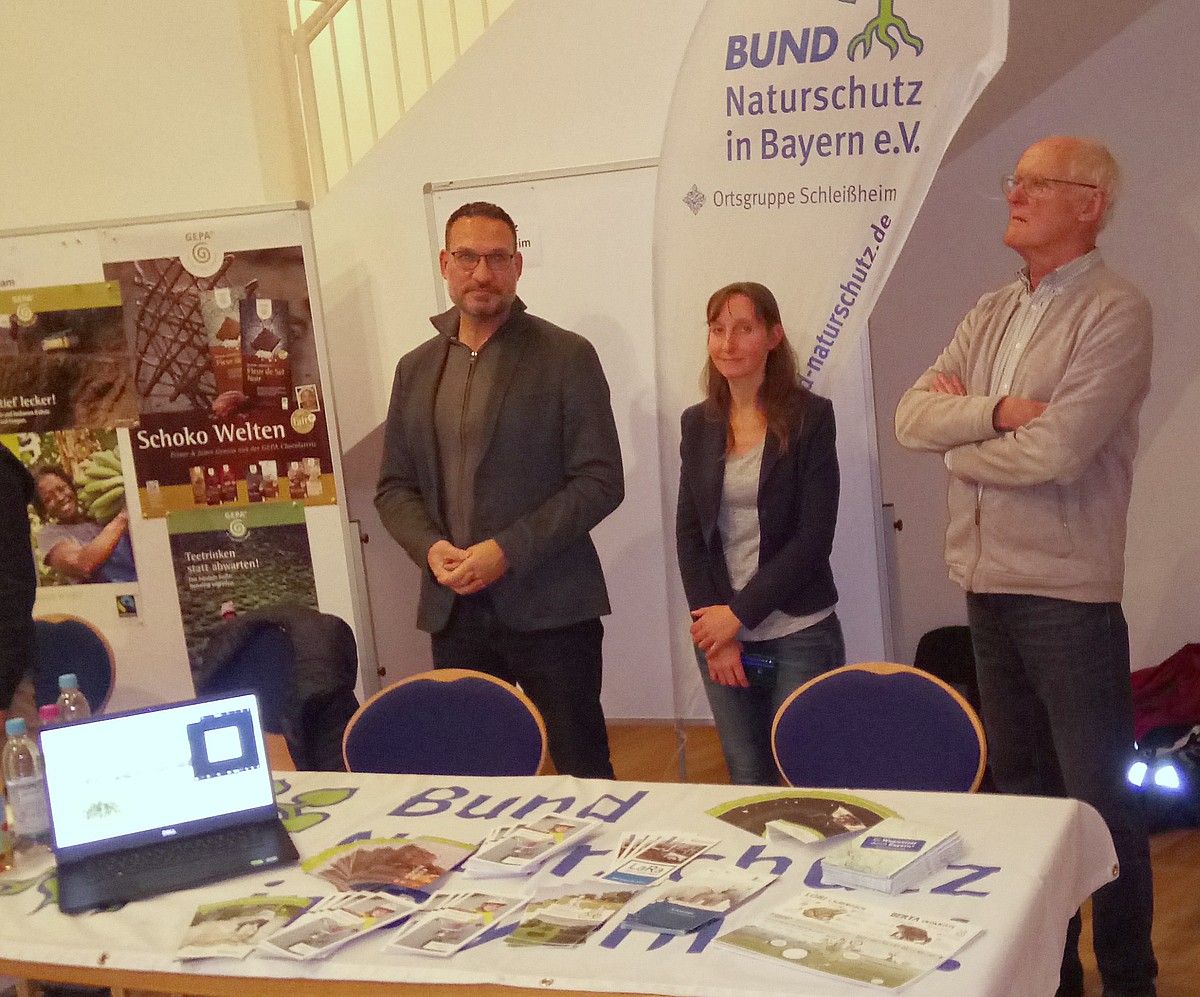 BN Mitglieder am Info-Stand