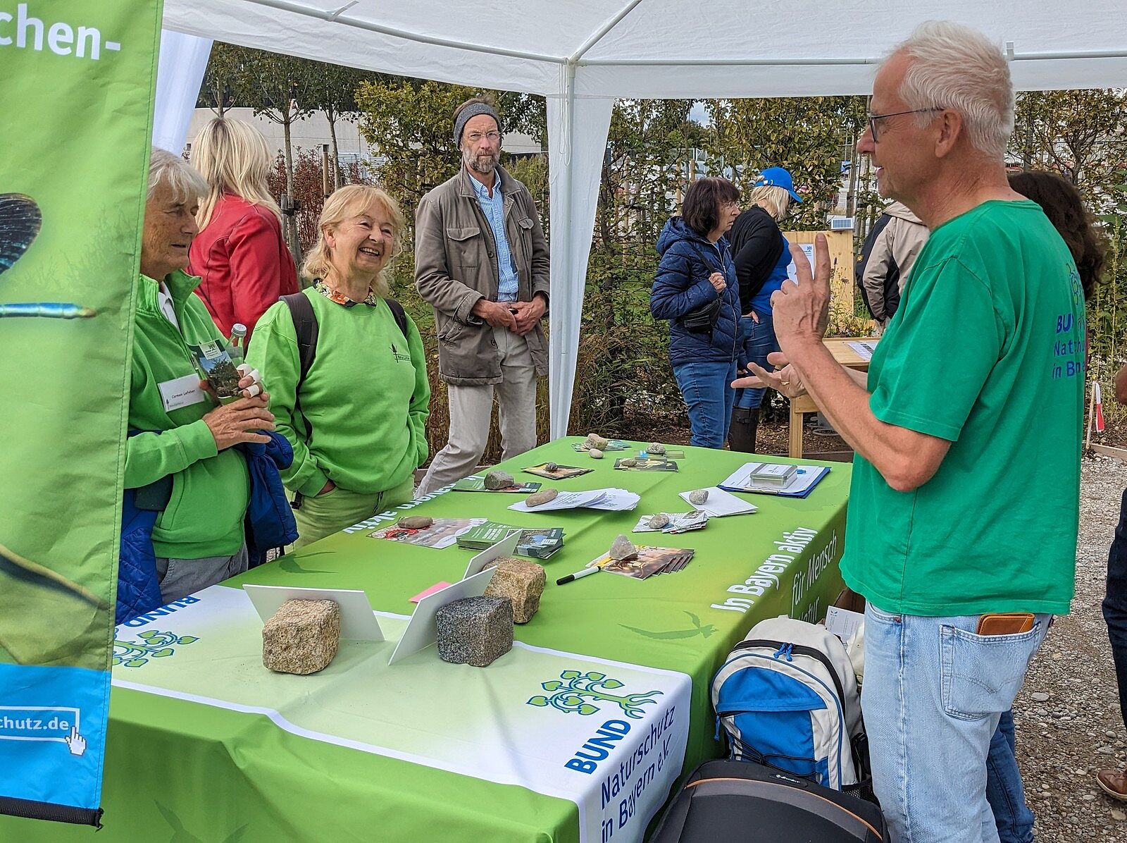 Infostand Bund Naturschutz